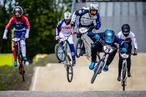 bmx:-the-french-team-in-rock-hill-world-cup-#bmx-#-andre-#rockhill-#rencurel-#valentino-#uci