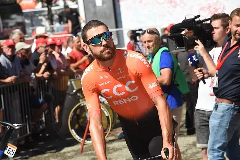 tour-of-spain:-bevin-withdraws-and-thinks-about-the-worlds-#-lavuelta19-#cccteam-#bevin-#-yorkshire2019-#uci
