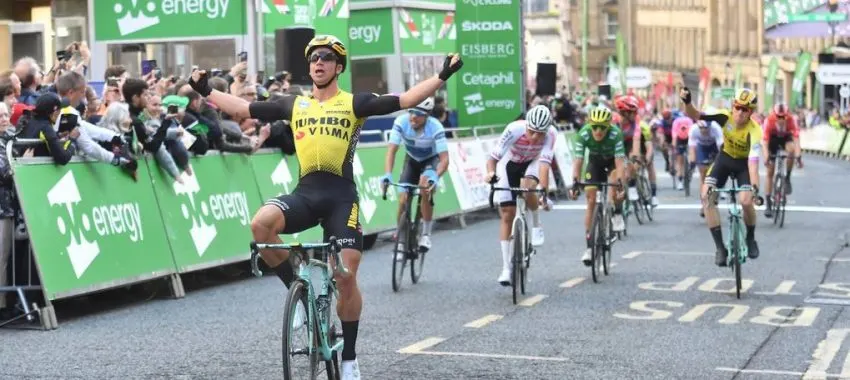 tour-of-great-britain:-groenewegen-wins,-van-der-poel-2nd-#ovotob-#groenewegen-#trentin-#mvdp-#cimolai