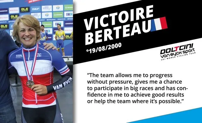road:-victoire-berteau-stays-at-doltcini-van-eyck-sport-#dvegirls-#berteau-#cycling-#doltcini-#mercato