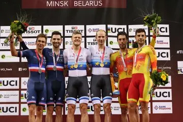 track-–-cdm:-coquard-and-thomas-on-the-american-podium-#tissotucitrackwc-#coquard-#thomas-#minsk-#uci