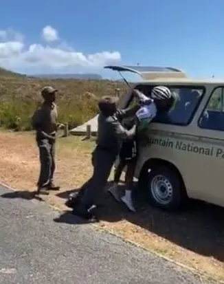 road:-nic-dlamini-violently-arrested-in-south-africa-#dlamini-#teamdidata-#southafrica-#nttprocycling